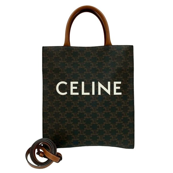 CELINE Black Leather Shoulder Bag - Picture 1 of 10